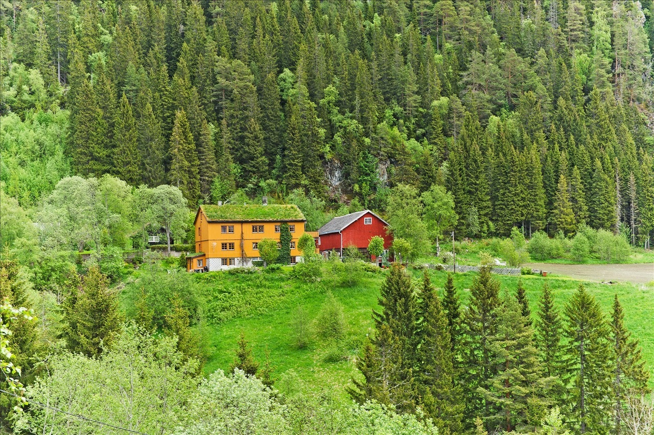 Fasade - Et lite stykke Norge Galleribilde