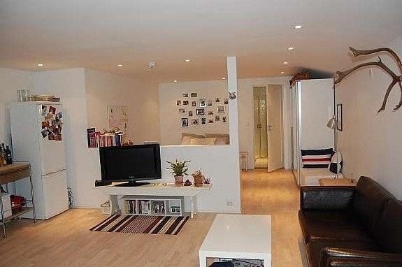 Stue og adskilt sov Galleribilde