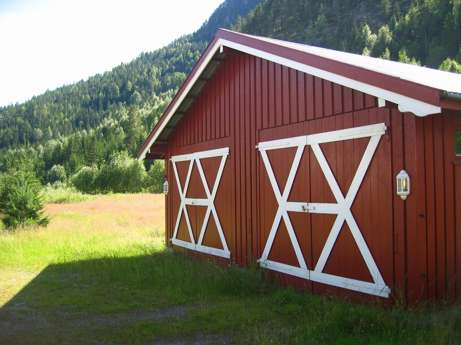 Garasjen. Galleribilde