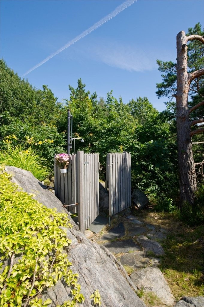 Trivelig arrangert utedusj Galleribilde