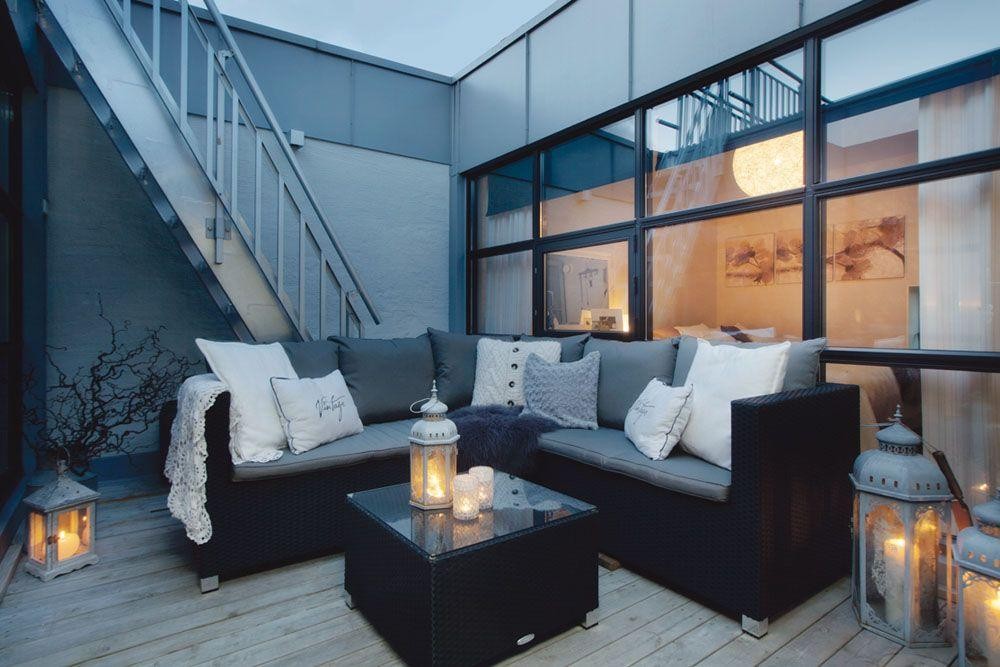 Stemingsbilde kveld. Galleribilde