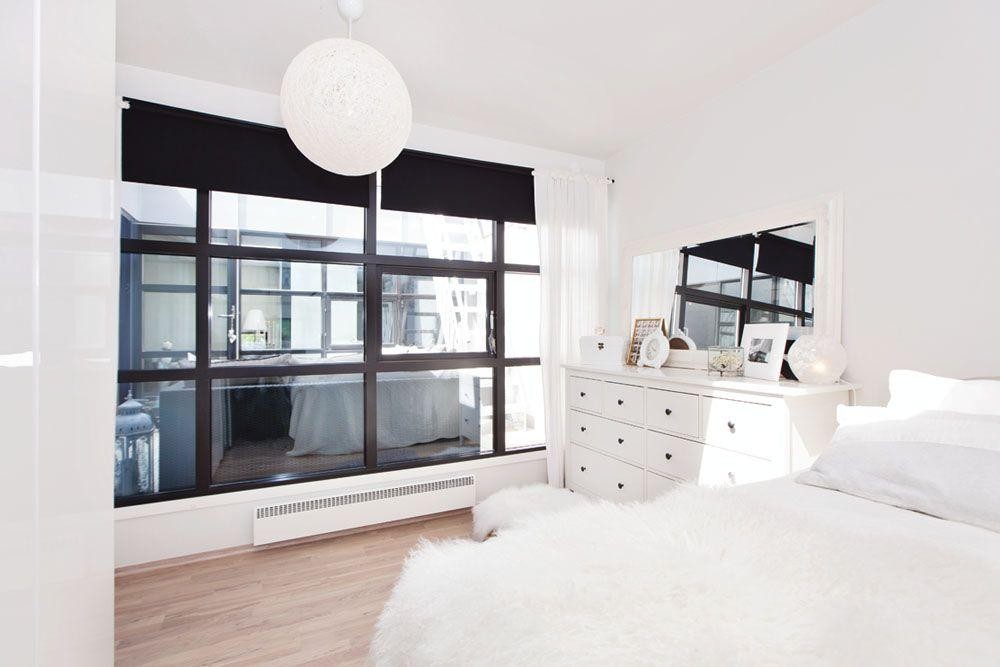 Hovedsoverom mot atrium. Galleribilde