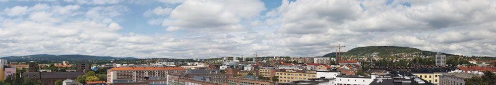 Utsikt fra leiligheten. Galleribilde