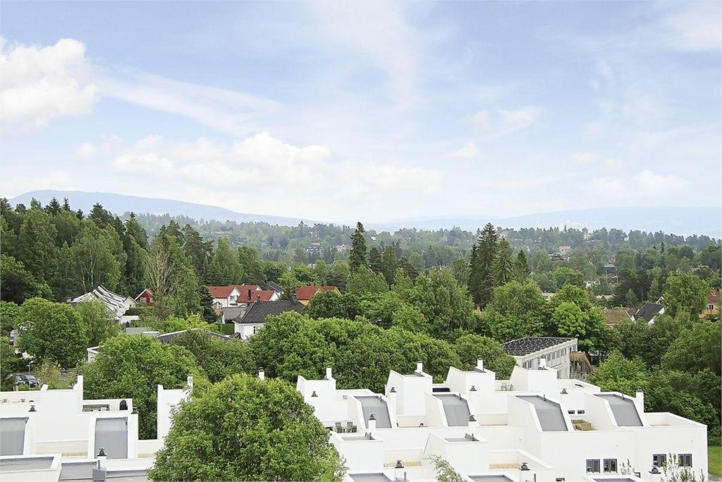 Utsikt fra balkong Galleribilde