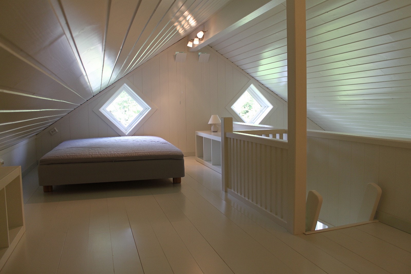 Sovehems fra skrivebordskrok Galleribilde