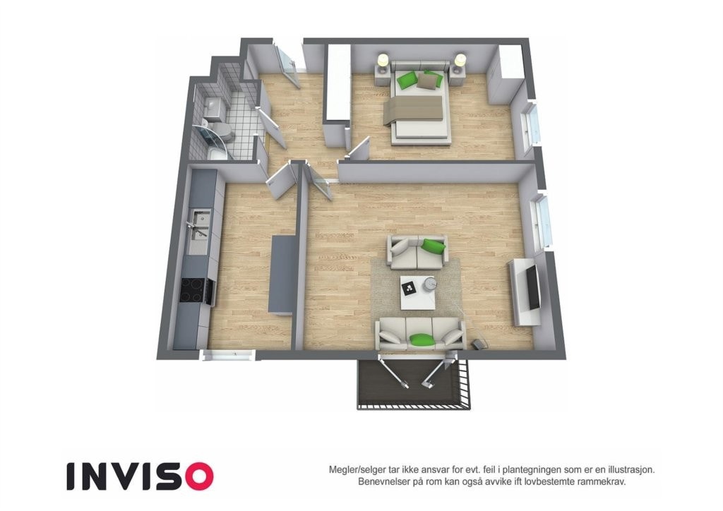 1_3Dplan Galleribilde