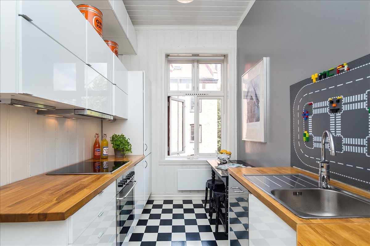 Kjøkken V Galleribilde