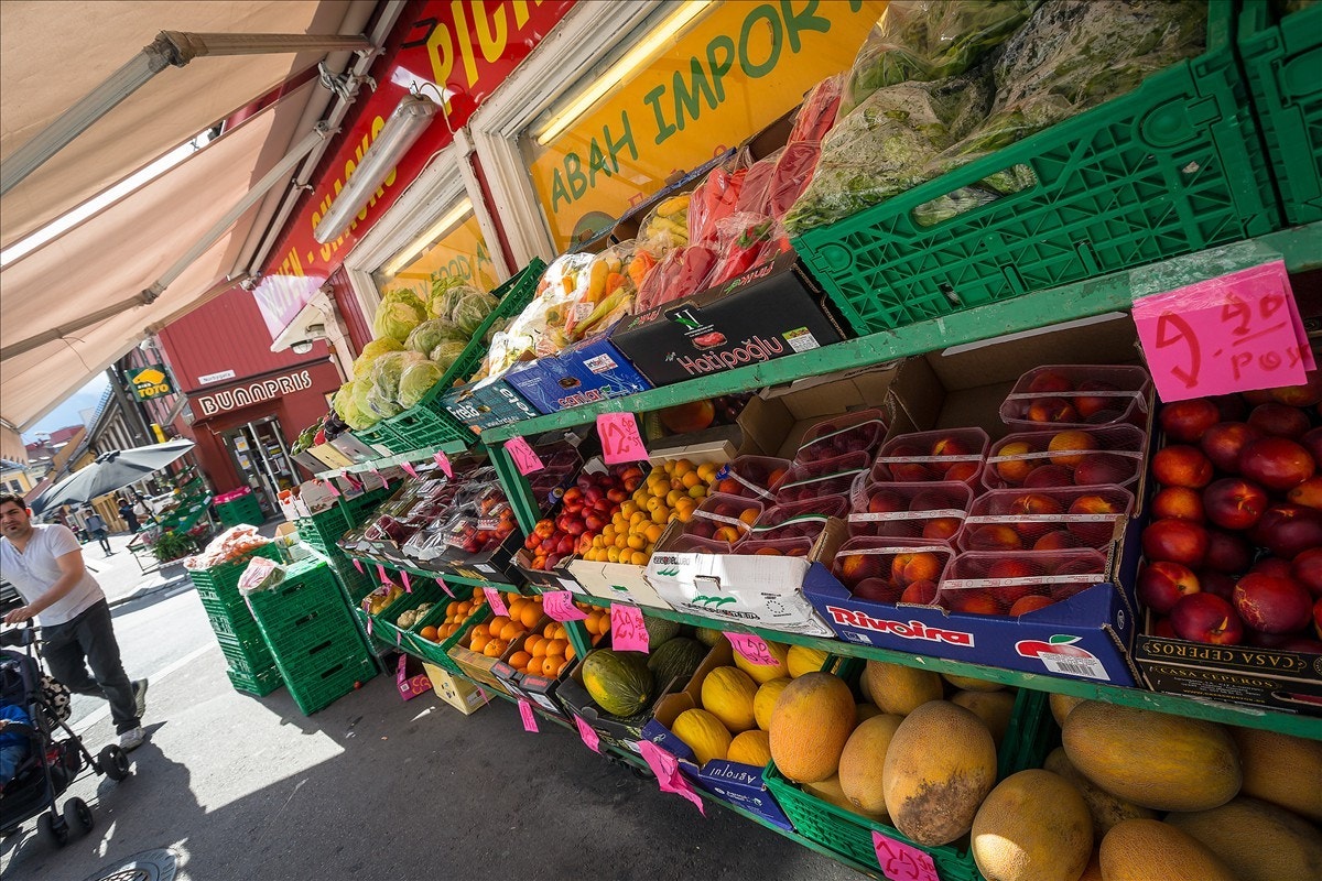 Butikk Grønnland Galleribilde