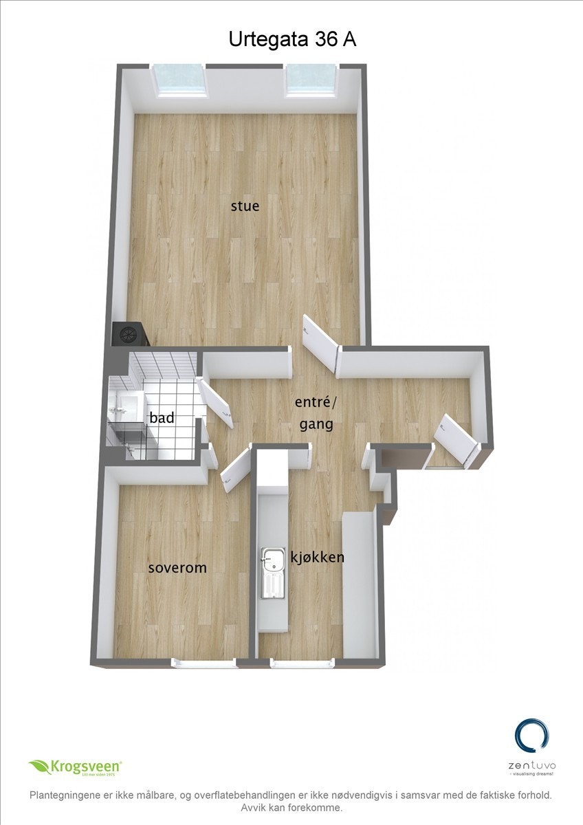 3D tegning Galleribilde