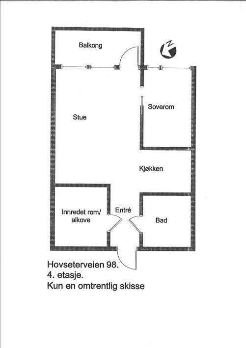 Plantegning 2D Galleribilde