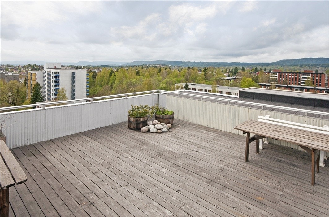 Felles takterrasse Galleribilde