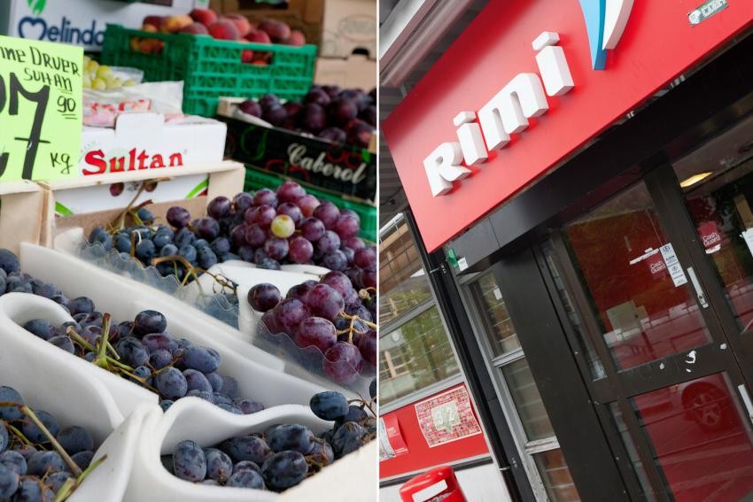 Matbutikker rett utenfor døren Galleribilde