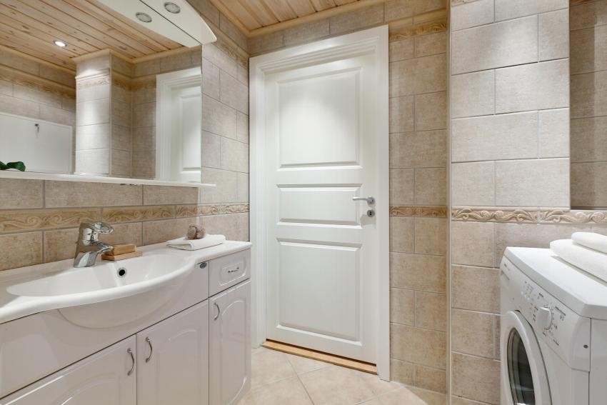 Badet har lune farger som skaper en god atmosfære Galleribilde