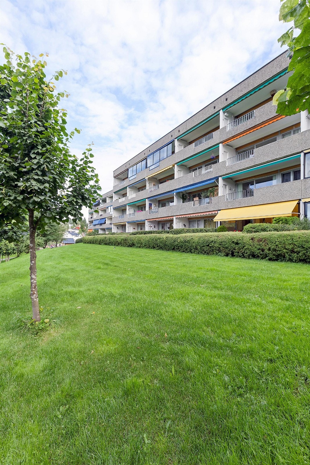 Fasade og felles område. Galleribilde