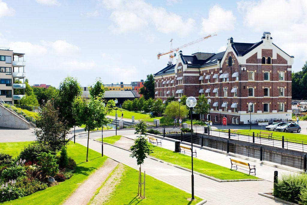 Akerselva ved Nydalen Galleribilde