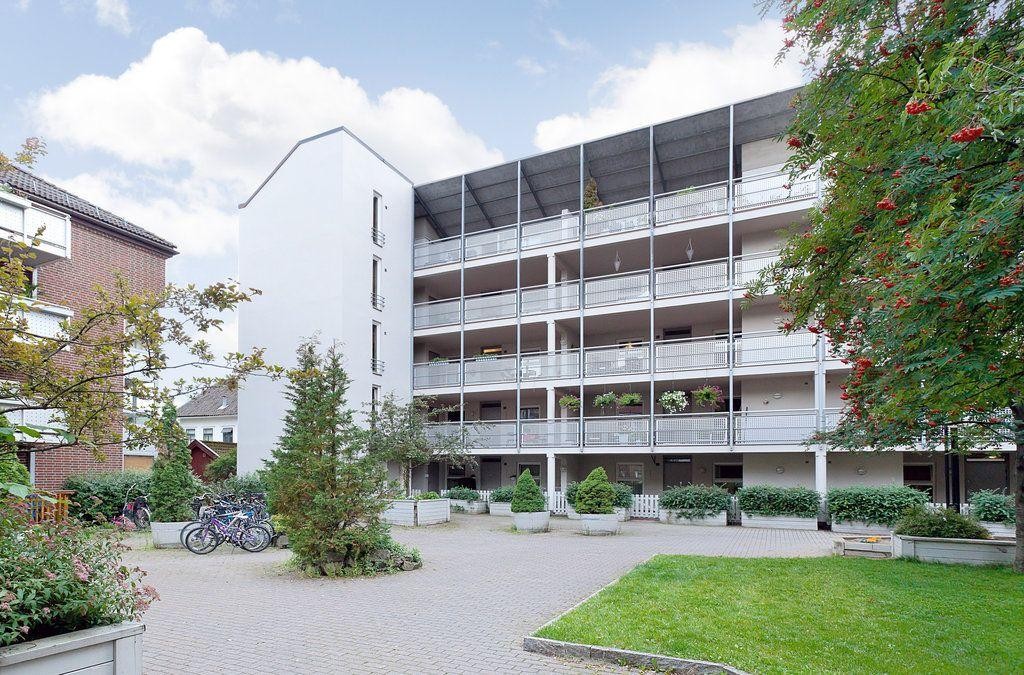 Fasade fra bakgård Galleribilde