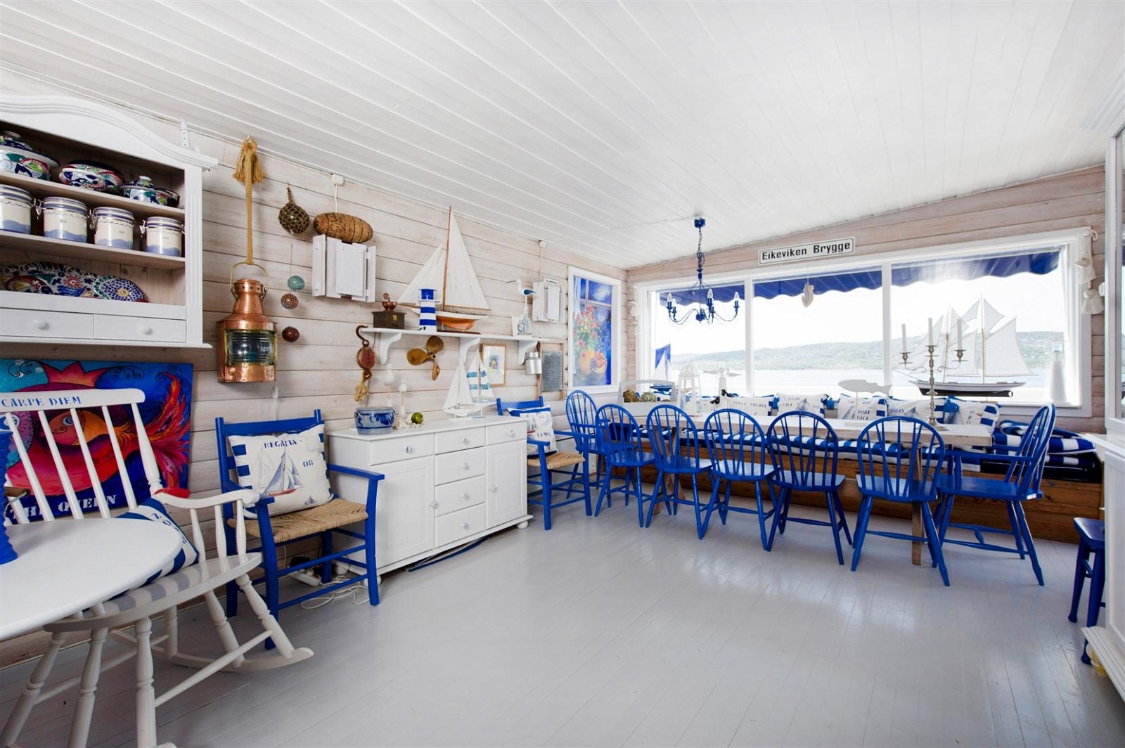 Når natten nærmer seg og solen går i havet, er det hyggelig å trekke inn i det flotte nøstet. Galleribilde