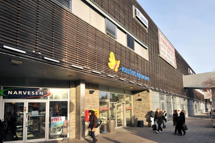 Kort vei til Tveita senter med forretninger Galleribilde