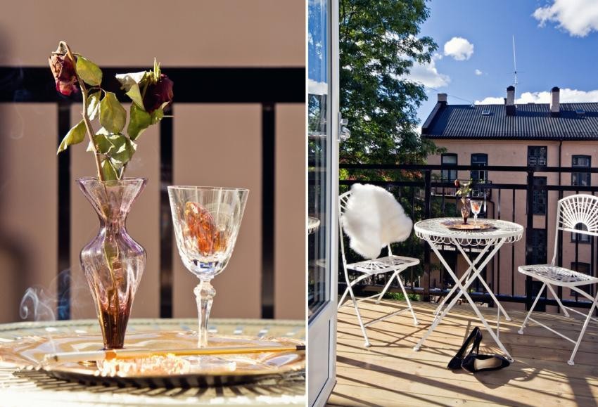 Å danse barfot. Å nyte et lite glass på balkongen. Hva mer kunne hun egentlig ønske seg? Bortsett fra den svarte kjolen fra Isabel Marant Galleribilde