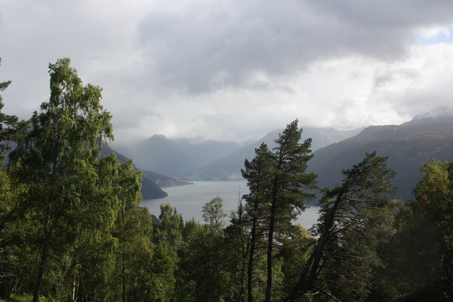 Utsikt mot aust frå støylen - Loen inst Galleribilde