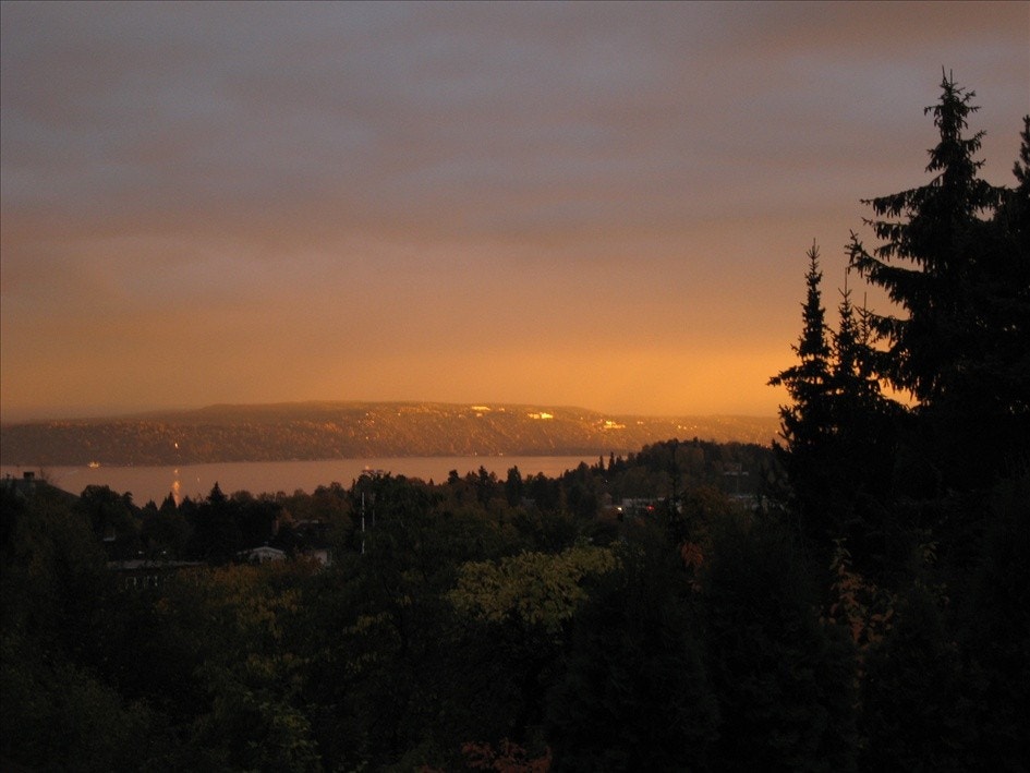 Utsikt fra terrasse Galleribilde