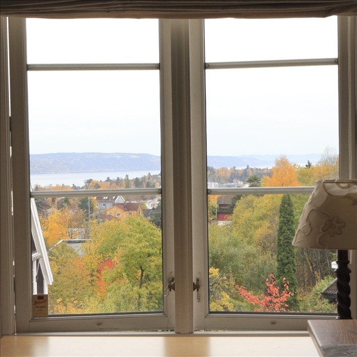 Utsikt fra hovedsoverom i 2 etg. Galleribilde