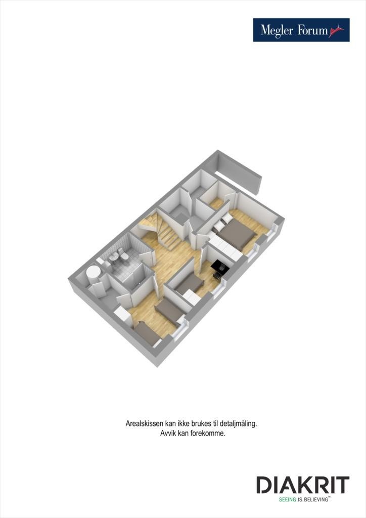 Planløsning sokkeletg Galleribilde