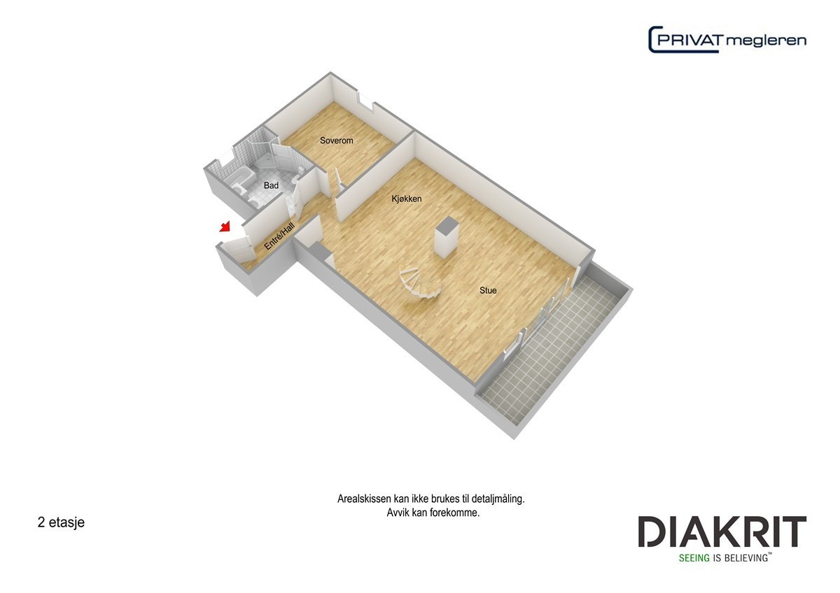 Planksisse 2.etg. Galleribilde