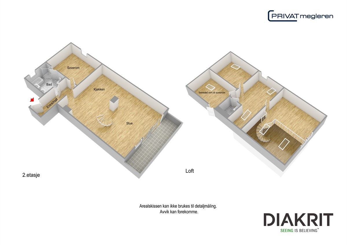 Planskisse hele seksjonen Galleribilde
