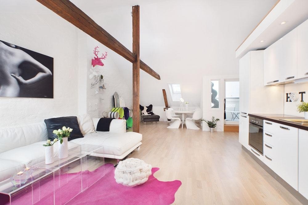 Lekker og stor stue! Galleribilde