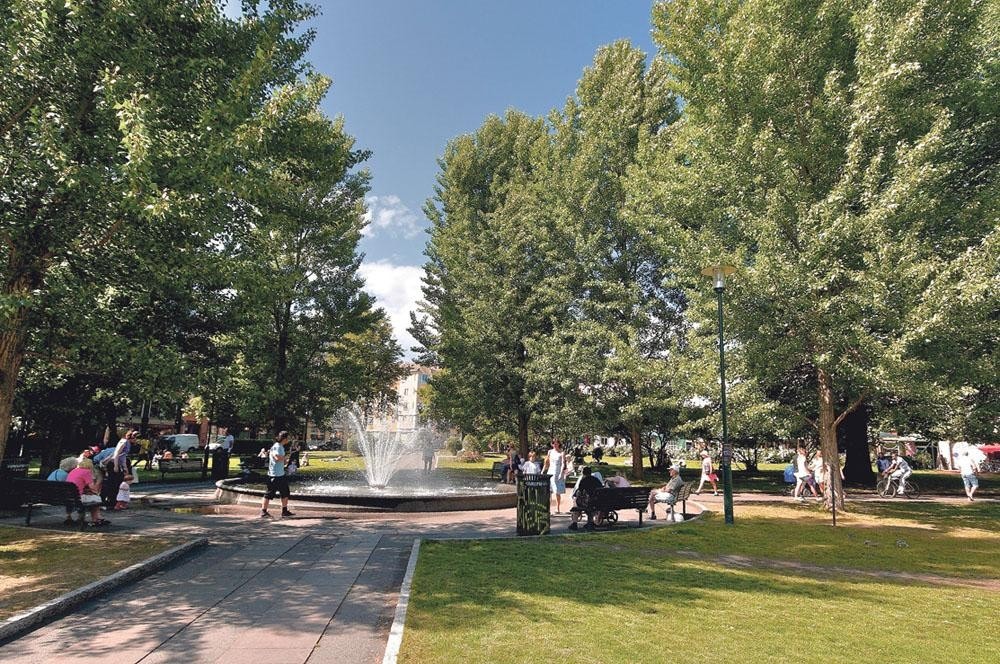 Olaf Ryes plass. Galleribilde