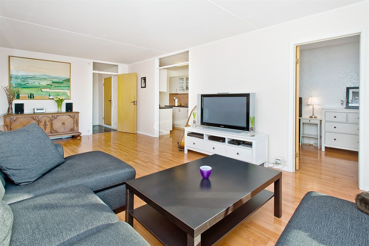 Romslig stue Galleribilde