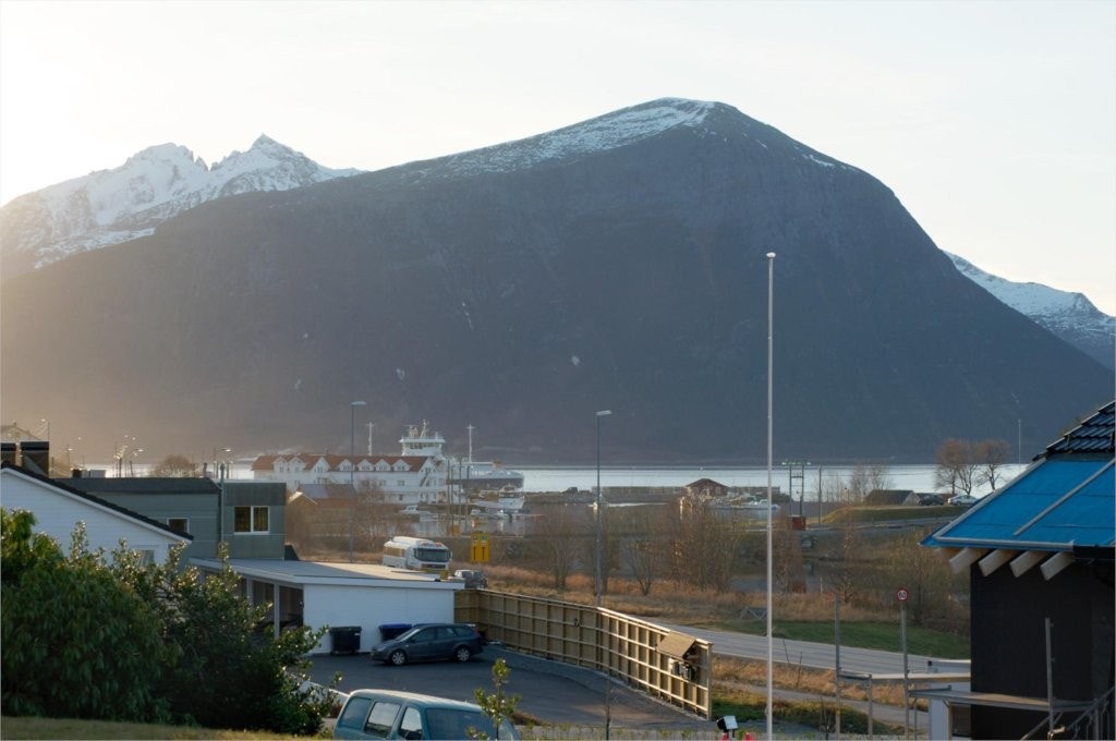 Utsikt fra balkong i 2 etg Galleribilde