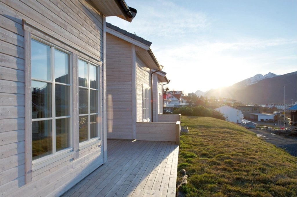 Utsikt fra terrasse Galleribilde