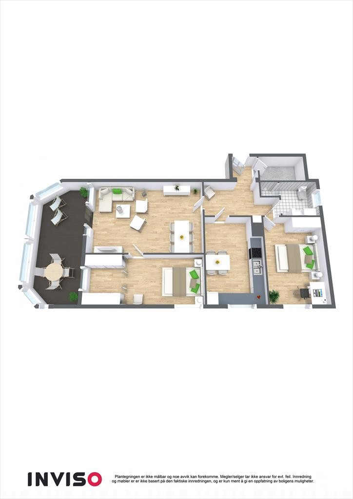 3d planskisse Galleribilde