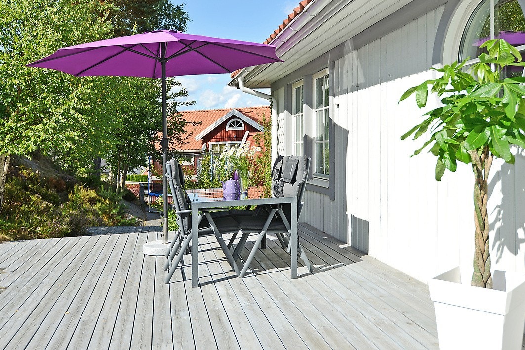 terrasse bak Galleribilde