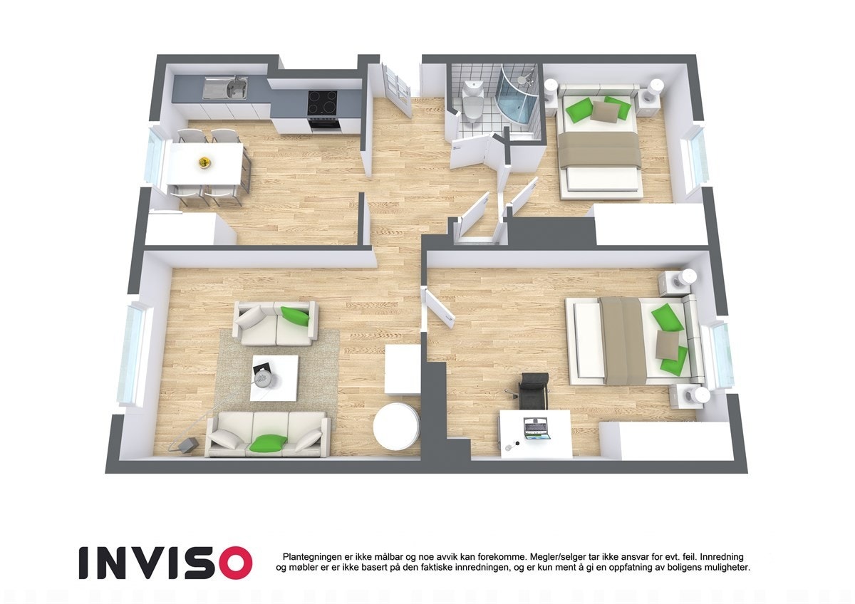 3D - skisse Galleribilde