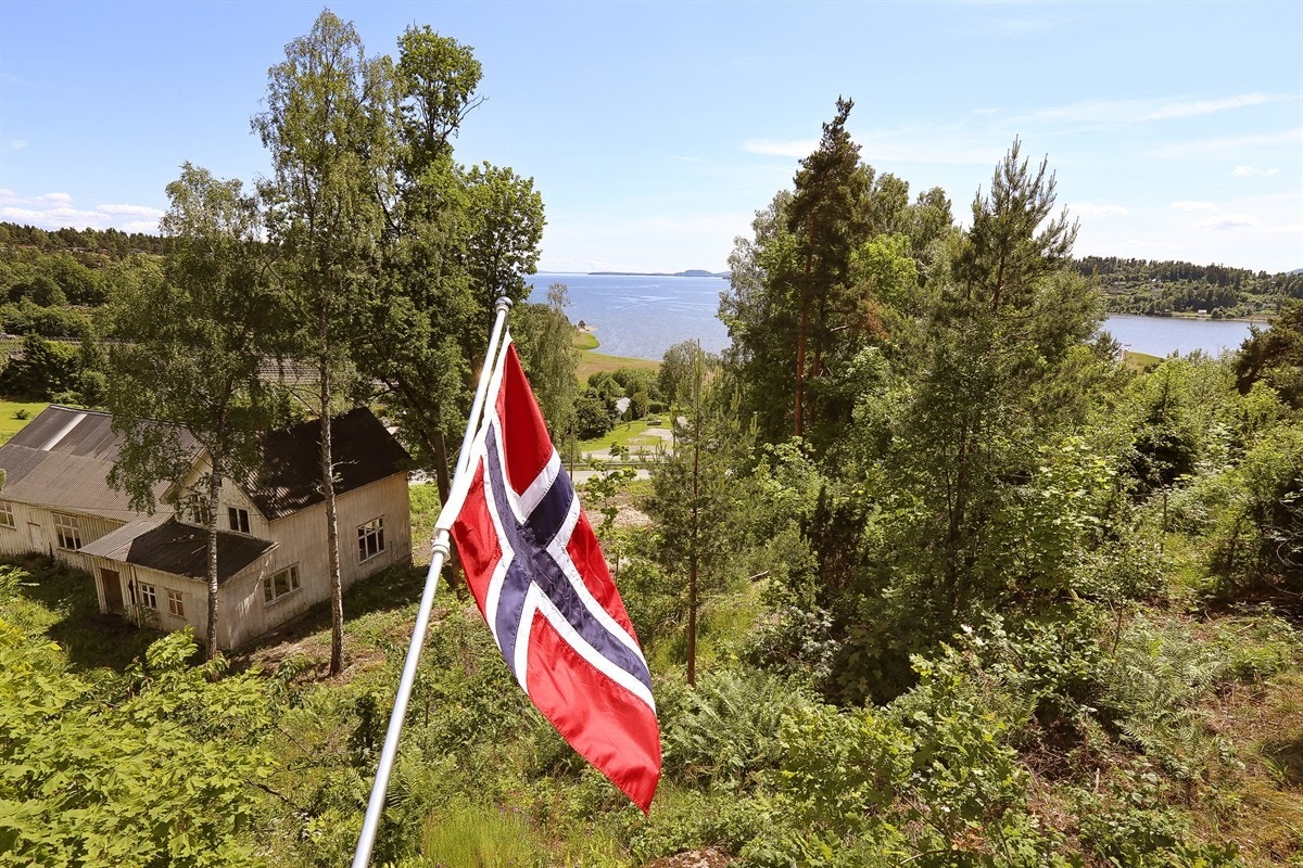 Utsikt fra terrasse Galleribilde