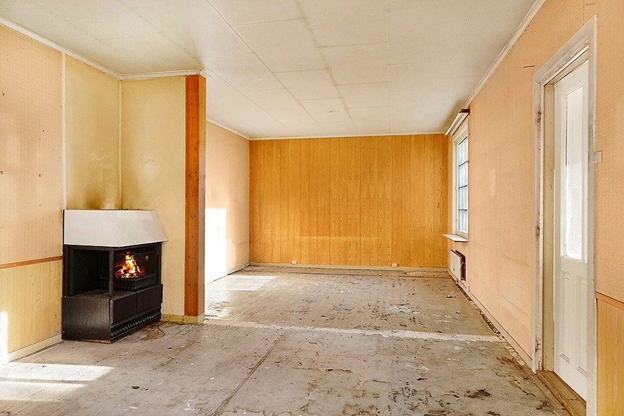 Stor og romslig stue Galleribilde