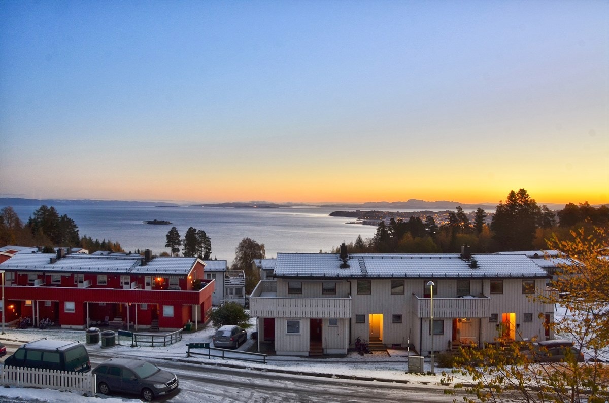 Utsikt, kveld Galleribilde