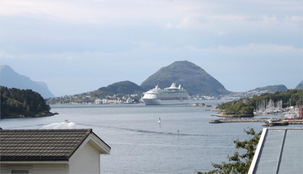 Utsikt mot vest Galleribilde