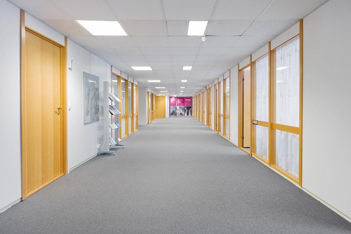 Kontorer 3. etasje, grønt areal Galleribilde