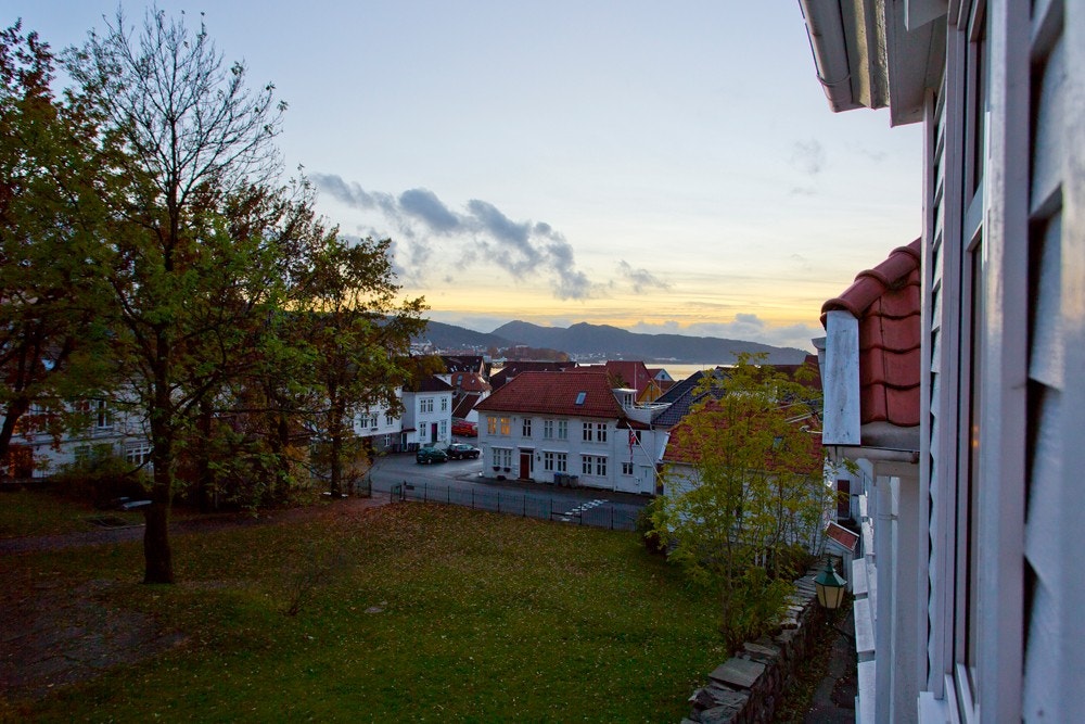 Fra stuevinduet Galleribilde