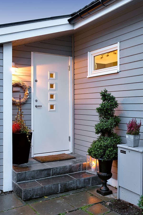 Meget pent inngangsparti Galleribilde