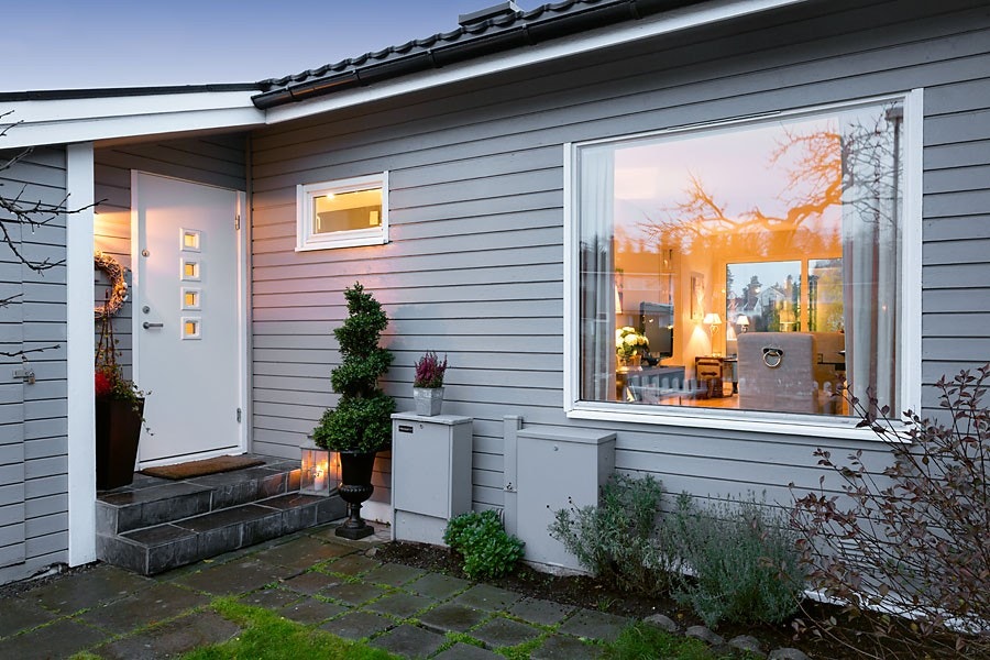 Meget pent inngangsparti Galleribilde