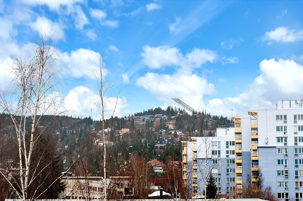 Utsikt til Holmenkollen Galleribilde