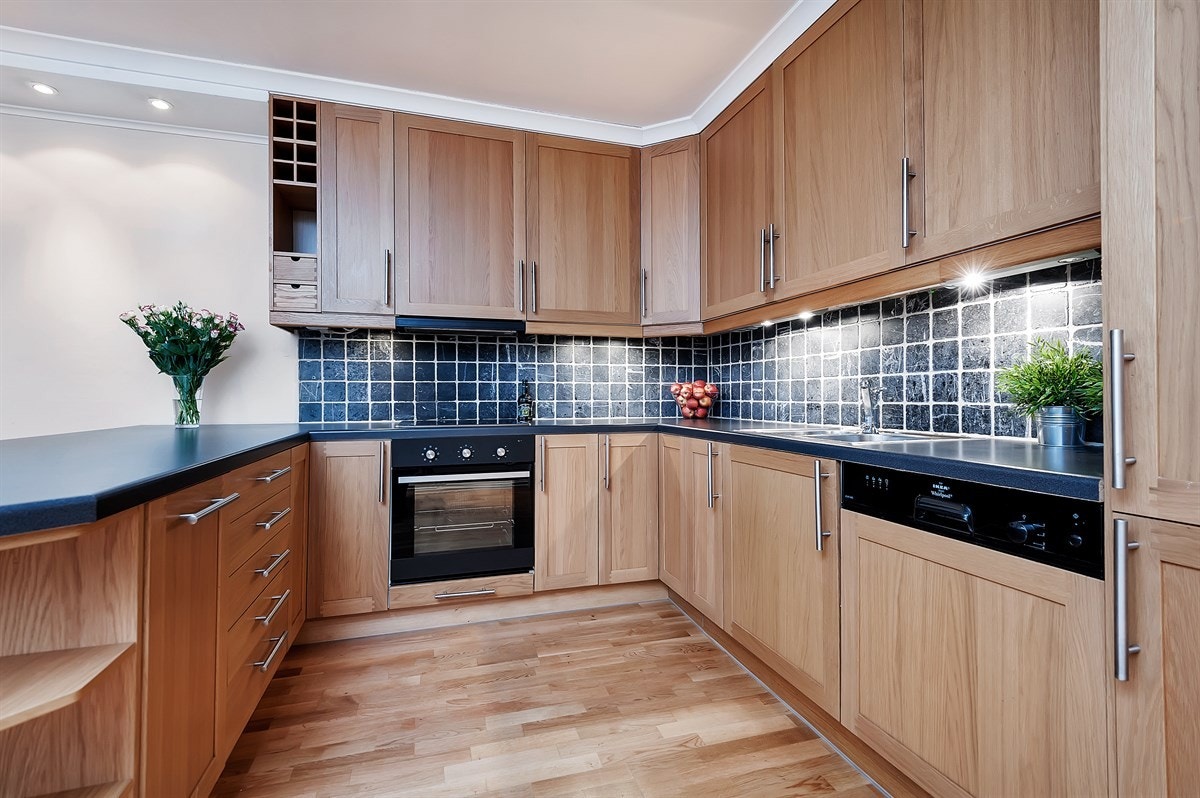 Stilrent kjøkken Galleribilde