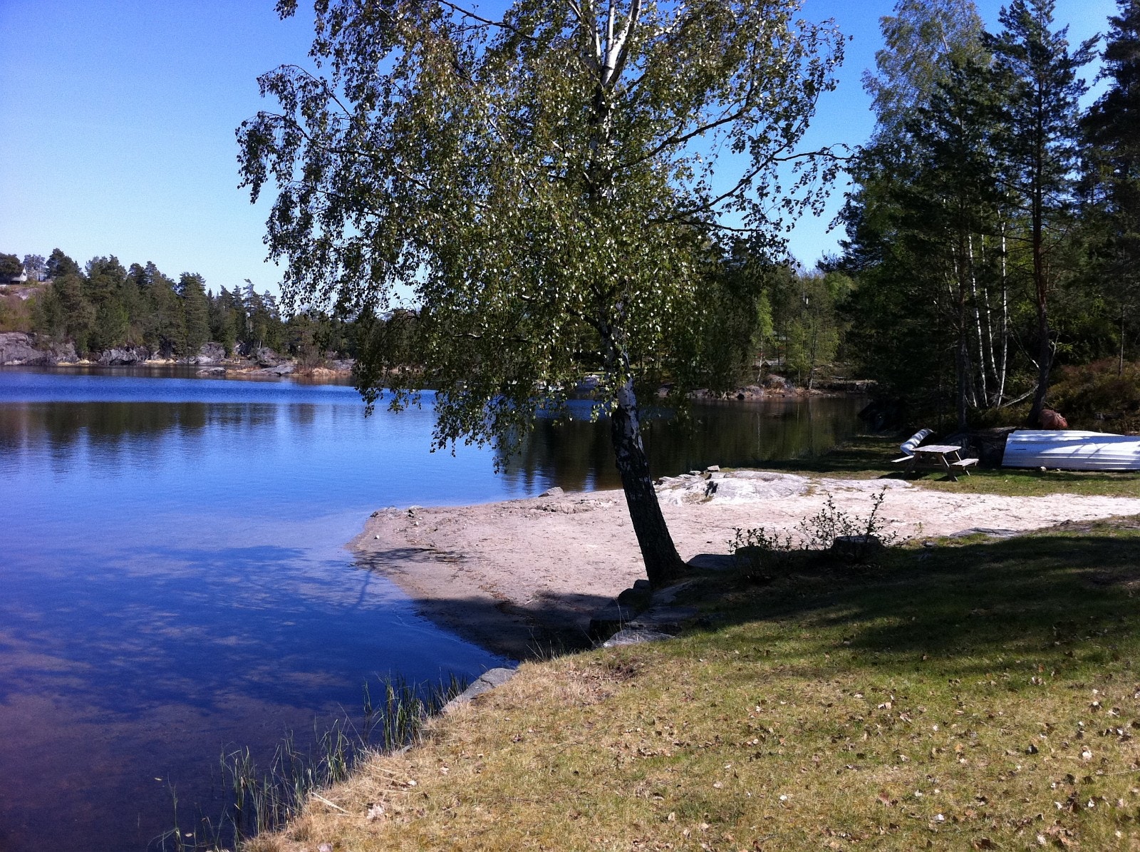 Store Skarevann med et hav av muligheter for fritidsaktiviteter Galleribilde