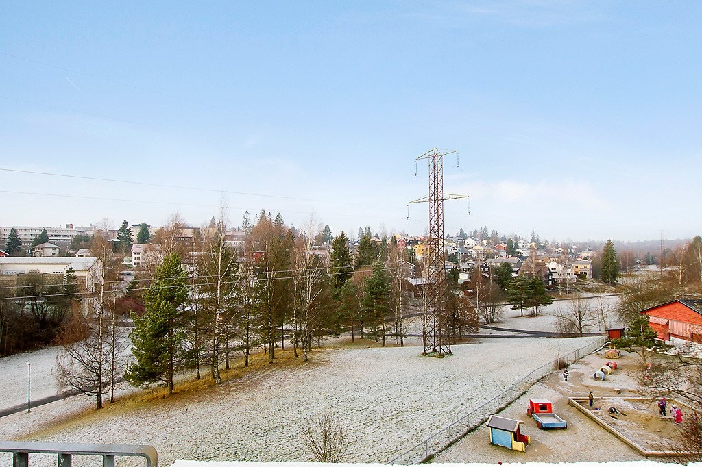 Utsikt fra terrassen Galleribilde