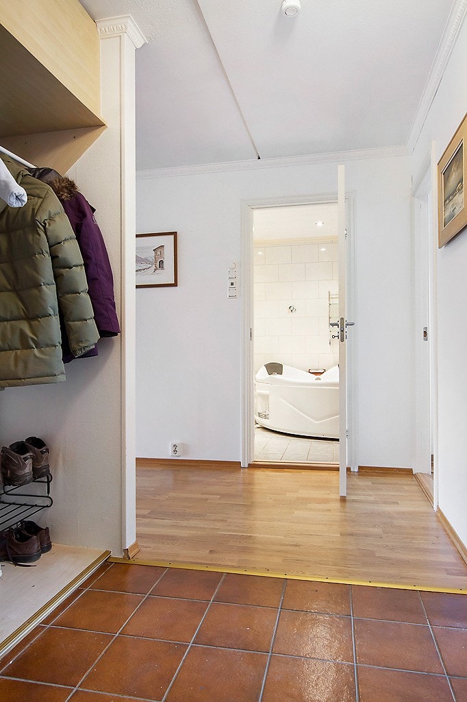Entrè med garderobe Galleribilde